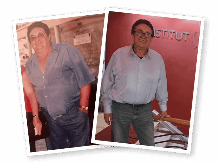 40 kilos menos en 6 meses siendo constante