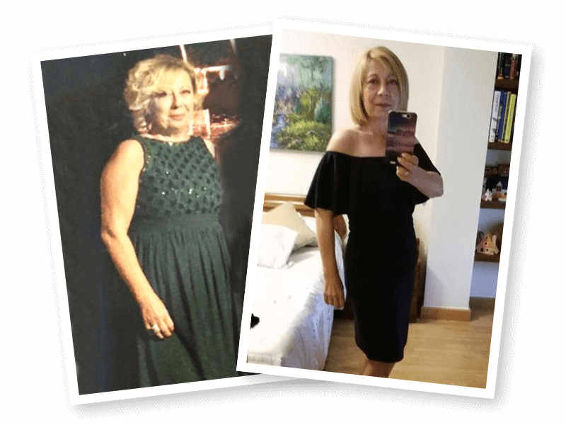 Marisa Rodríguez, antes y después